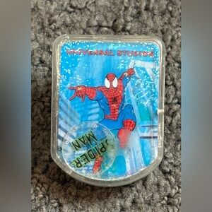 Vintage Universal Studios Spider-Man Clip Magnet 2”